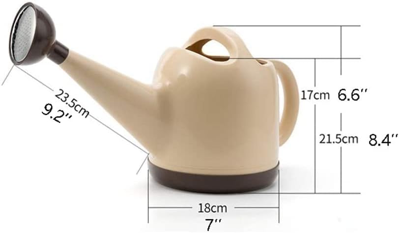 Watering Can Gardening Tools Watering Can Large Capacity Sprinkling with Handle Indoor Outdoor Plant Sprinkler Long Mouth Pot Garden Tool(D) - Image 2