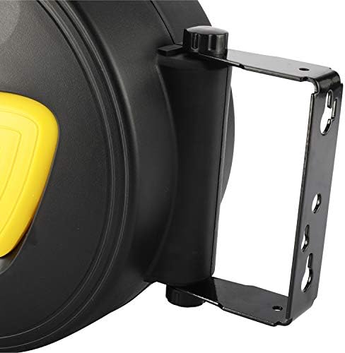 Retractable Air Hose Reel 5/16 in. x 33' ft Hose Wall Mount Tool 180 Degree Rotation - Image 5
