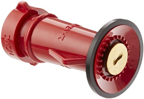 Dixon Valve PFNB150NST Polycarbonate Fire Equipment, Thermoplastic Global Fog Nozzle with Bumper, 1-1/2" NST by Unknown