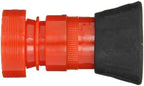 Dixon Valve & Coupling FNB150S Thermoplastic Fire Equipment, Fog Nozzle with Bumper, 1-1/2" SIPT (NPSH), Red - Image 2
