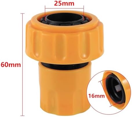 20PCS Hose Quick Connect Fitting(for 12/16/25mm I.D. Hoses) Garden Irrigation Accessories for Pipe Repair and Replacement(4198) - Image 2