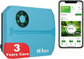 Smart Sprinklers Controller WiFi, Irrigation Controller Easy Use App Enabled, 4 Zone + 16 Plans, Save Water Auto Skip Rain, Freeze & Wind, 10 Minutes Install by HiOazo