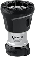 Underhill Magnum UltraMAX Premium PRO Series-Full Throttle ¾ Inch Garden Water Hose Nozzle, Sprayer, Jet, Metal and Rubber, Adjustable, NG600-SFH-75 by Underhill