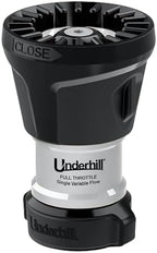 Underhill Magnum UltraMAX Premium PRO Series-Full Throttle ¾ Inch Garden Water Hose Nozzle, Sprayer, Jet, Metal and Rubber, Adjustable, NG600-SFH-75 by Underhill