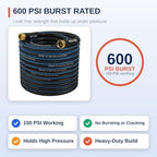 FEVONE Kink Free Garden Hose 100 ft, Heavy Duty Water Hose - Image 6
