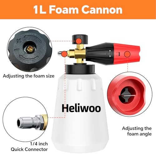 Short Pressure Washer Gun with Foam Cannon - Image 5