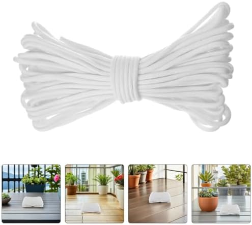 LALAFINA Automatic Cotton Rope for Plants Self Watering Wick Cord for Hydroponic Plant Roots Soft Absorbent Cotton Material for Outdoor and Indoor - Image 7