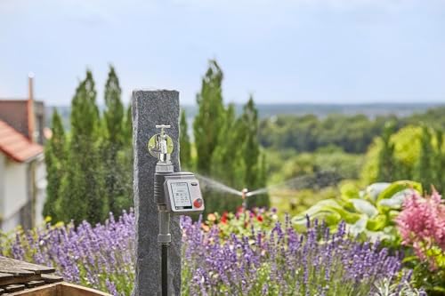 GARDENA 1892 Full Control Water Timer, Includes Hose Connector, Automatic and Water-Saving Watering - Image 2