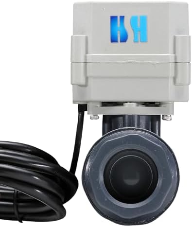 1/2" 3/4" 1" 110-230VAC Normally Closed/Open CF8/Stainless Steel 304 Motorized Electrical Ball Valve With U.S. Plug (1 inch Plastic, Normally Closed) - Image 5