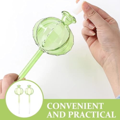 balacoo 6pcs Hanging Pots for Plants Outdoor Self Watering Planter Insert Solar-Powered Plant Watering Device Practical Globe - Image 2