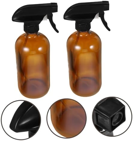 2 Pack 500ml Refillable Glass Spray Bottles for Plants - Image 7