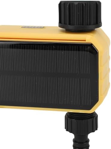 Single Way Valve Sprinkler Timer Automatic Irrigation Watering Timer with Solar Power, AntiClogging Filter Design, Patio Home Green Wall Controller, 120x70x50mm - Image 7