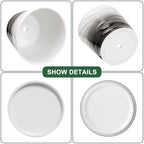 5 Inch Ceramic Plant Pots(5.5 in Diameter),Set of 4 - Image 6