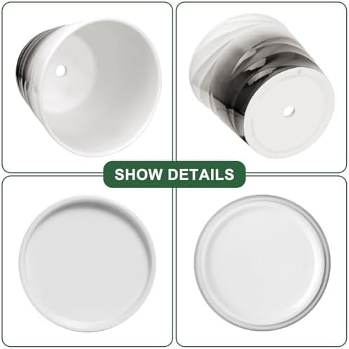 Ceramic Plant Pots, 6 Inch, Set of 2 - Image 6