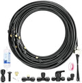 Garden Mister System, Outdoor Heat Relief - Sprayer, Water Tubing, Patio by Unknown