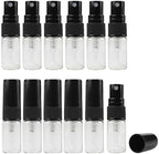 50pcs Empty Glass Spray Bottles Mini Perfume Atomizer Travel Sample Vials - Image 2