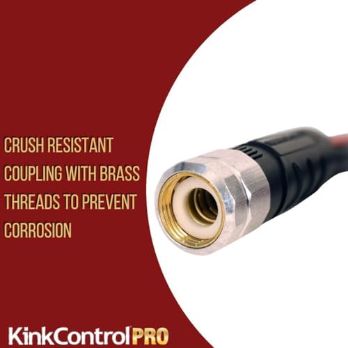 Kink Control Pro Garden Hose, Water Hosewith Superior UV Resistance, Ergonomic Grip, High Burst Strength, Triple Frame Technology for Kink Resistance, 25 Ft - Image 2