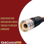 Kink Control Pro Garden Hose, Water Hosewith Superior UV Resistance, Ergonomic Grip, High Burst Strength, Triple Frame Technology for Kink Resistance, 25 Ft - Image 2