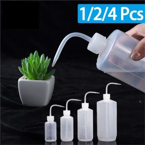 Squeeze Spray Bottles Watering Can for Plants Succulents Kitchen Garden(4pcs with gift) - Image 2