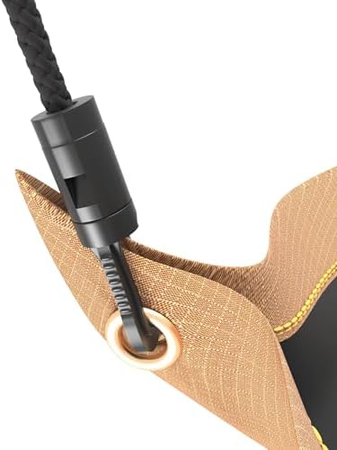 Heavy Duty Roof Leak Diverter Tarp Kit - 10x5 Ft Waterproof Ceiling Rain Catcher with Drainage System for Emergency Repairs & Rainwater Collection (Khaki) - Image 5