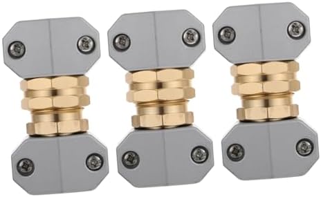 Garden Hose Repair Kit Hose Connector Fitting 3 Sets with Aluminium Alloy Connectors Easy to Use for Simple Connection Supply by Unknown