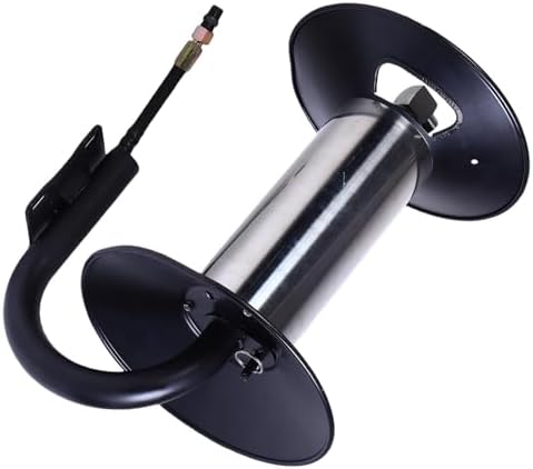 FTVOGUE Manual Pressure Washer Hose Reel, Heavy Duty Alloy Steel, Holds 164ft Hose, Wall Mounted for Easy Use and Storage - Image 7
