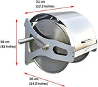 Stainless Steel Garden Hose Reel Cart with Cover & Hose for Household Car Washing - Wall-Mounted Watering Gun Organizer & Gardening Essentials - Image 7