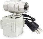 1/2" DN15 110-230VAC Normally Open CF8/Stainless Steel 304 Motorized Electrical Ball Valve With U.S. Plug (1/2 Inch, Normally Open) - Image 3