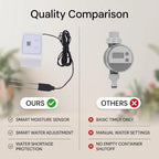 EVGATSAUTO Automatic Plant Waterer Self Watering System with Moist Sensor - Image 7
