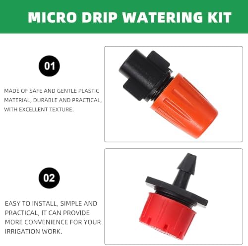 DIY Micro Drip Irrigation System with Adjustable Spray Garden Watering Kit - Image 3