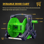 Flexible Hose Reel Car Washing Hose Storage Rack, Wall Mounted Garden Hose Reel, Vegetable Irrigation Hose Cart, Car Washing Tools (Hose Reel) - Image 5