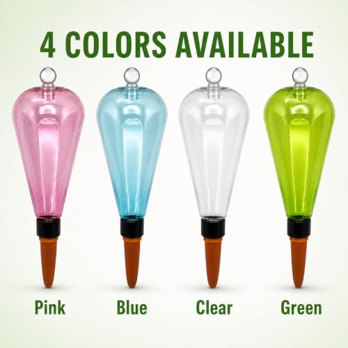 4Pcs Self Watering Globes 500ML Plant Waterer Device Pink - Image 5