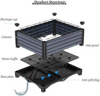 Raised Garden Bed Kit, Outdoor Planter Boxes, Elevated Above Ground Garden Bed, Standing Narrow Plant Stand with Drainage Holes for Vegetables, Fruits, Flower, Herbs(Small) - Image 2
