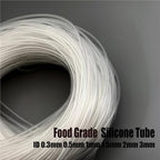 Food Grade Transparent Rubber Hose, Micro Flexible Soft Silicone Tube Pipe - Image 2