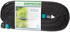 LINEX Flat Soaker Hose 100 ft for Garden Beds, 1/2'' x 50 ft 2 Pack Drip Irrigation Hoses Save Water 80% Heavy Duty for Vegetable by LINEX