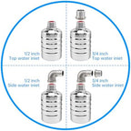 4Pack Water Float Valve Automatic Water Level Control Float Valve 1/2" 3/4" - Image 6