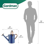 Gardman R34896 1 Gallon Watering Can, Midnight Blue - Image 3