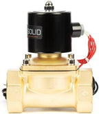 U.S. Solid Smart WiFi Brass Solenoid Valve, 2", 110V AC, Normally Closed, App Remote Control for Water Systems & Automation - Image 3