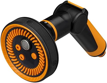 Fiskars spray gun Multi, 5 functions, stepless thumb-operated flow control, universal size, black/orange, 1065485 by Unknown