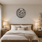 Bird Perched Metal Wall Art with Single Bird and Vivid Colors Home Decor - Image 4