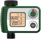 Water Timer, Sprinkler Programmable with Rain Sensors Garden Hose Timers Outdoor Watering Systems Irrigation Sprinkler Programmable with Rain Sensors Garden Hose Timers Outdoor Watering Systems by Unknown
