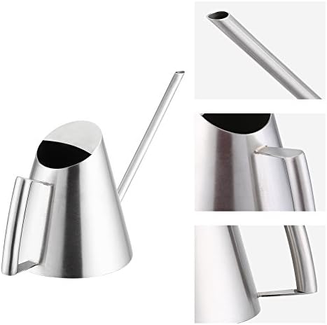 Watering Can Indoor Plants, Metal Can with Long Spout Stainless Steel Watering Pot for Indoor House Plants Bonsai Outdoor Garden 900ml/31.7oz - Image 6