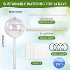 17 oz Extra Large Plant Watering Globes, 4 Pack Self Watering Globes - Image 2