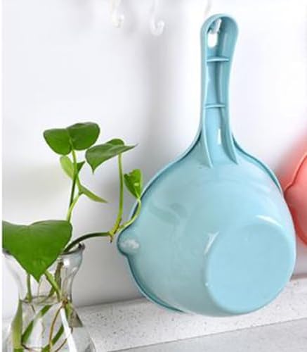 2PCS Plastic Water Ladle, Bath Ladle, Dippers Water Bath Scoop Kitchen Bathroom Garden Water Scoop Cup Home Essential for Watering Flowers Bathing - Image 3