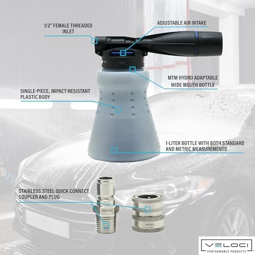 Veloci Performance GHF1 Garden Hose Foamer - Image 4