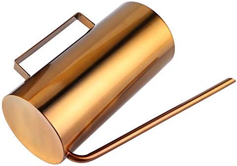 Gallon Metal Watering .5L Gold Stainless Steel Watering Can with Spout - Suitable for Flowers and Plants with Comfortable Handle Design, Ideal for Indoor and Outdoor - Image 5