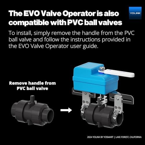 YoLink DIY Automatic Water Leak Detection & Shut-Off Starter Kit, Valve Operator, X3 Version Wireless Valve Controller, (4) Leak Sensors, Hub - Image 3