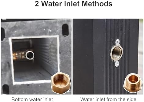 Outdoor Garden Water Column, 304 Stainless Steel Frost-Resistant Tap Post with Lockable Water Hydrant, Hose Stand with Spigot for Garden Irrigation and Watering(Size:20 * 4.1in) - Image 7