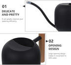 Houseplant Watering Can 1.2l Stainless Steel with Long Spout - Image 6
