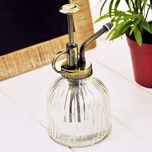 Sprinkler Bottle Small Watering Cans for House Plant Garden Flower Vintage Shape Plant Flower Pressure Water Bottles Watering Cans Sprinkler Garden Tool Sprinkling can(Yellow) - Image 4